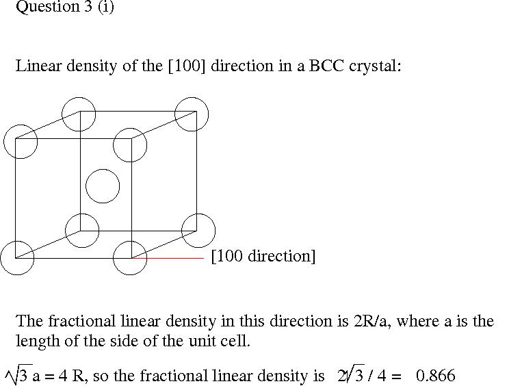 Linear Density